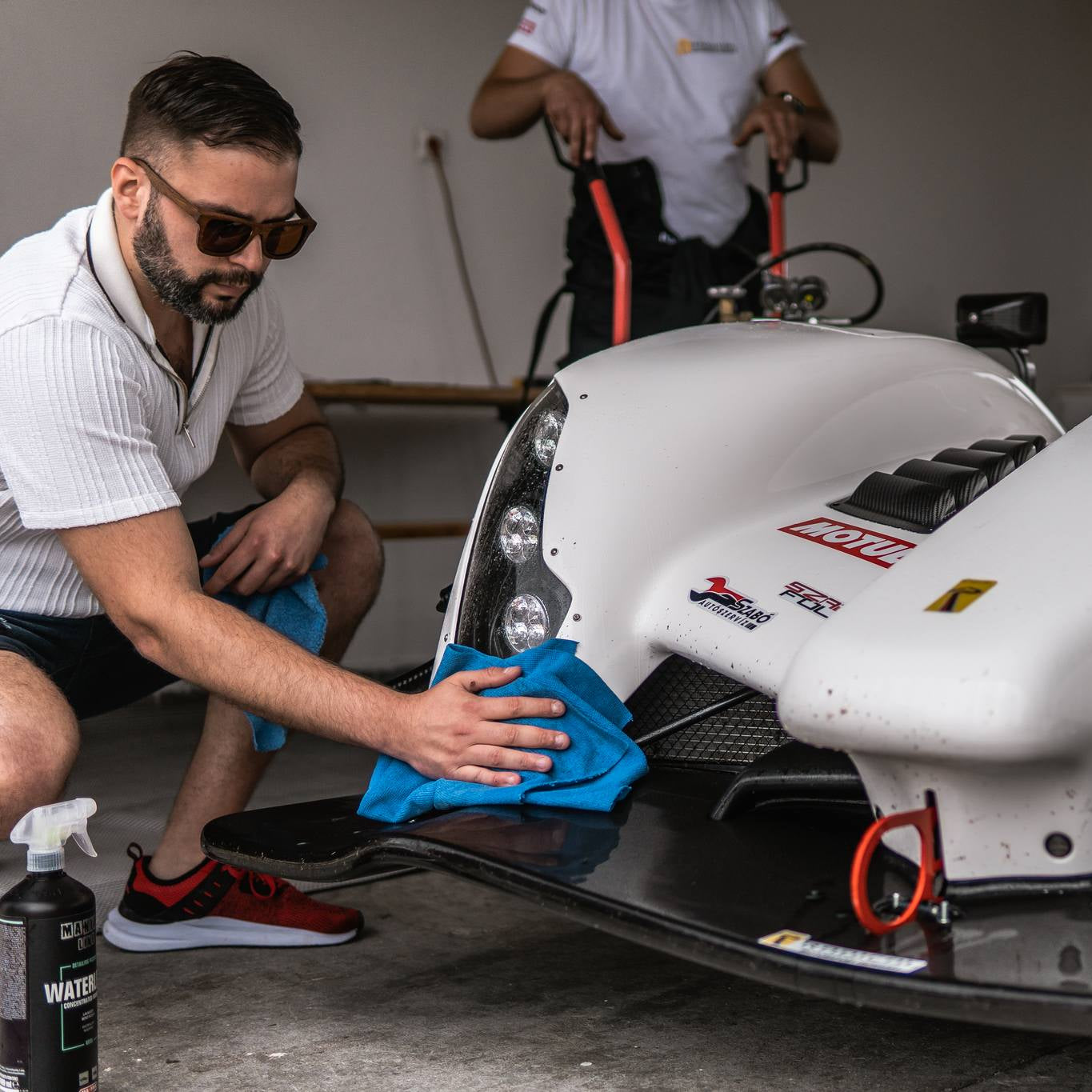 Maniac Line Waterless, víz nélkül mos és fényesít, 1L