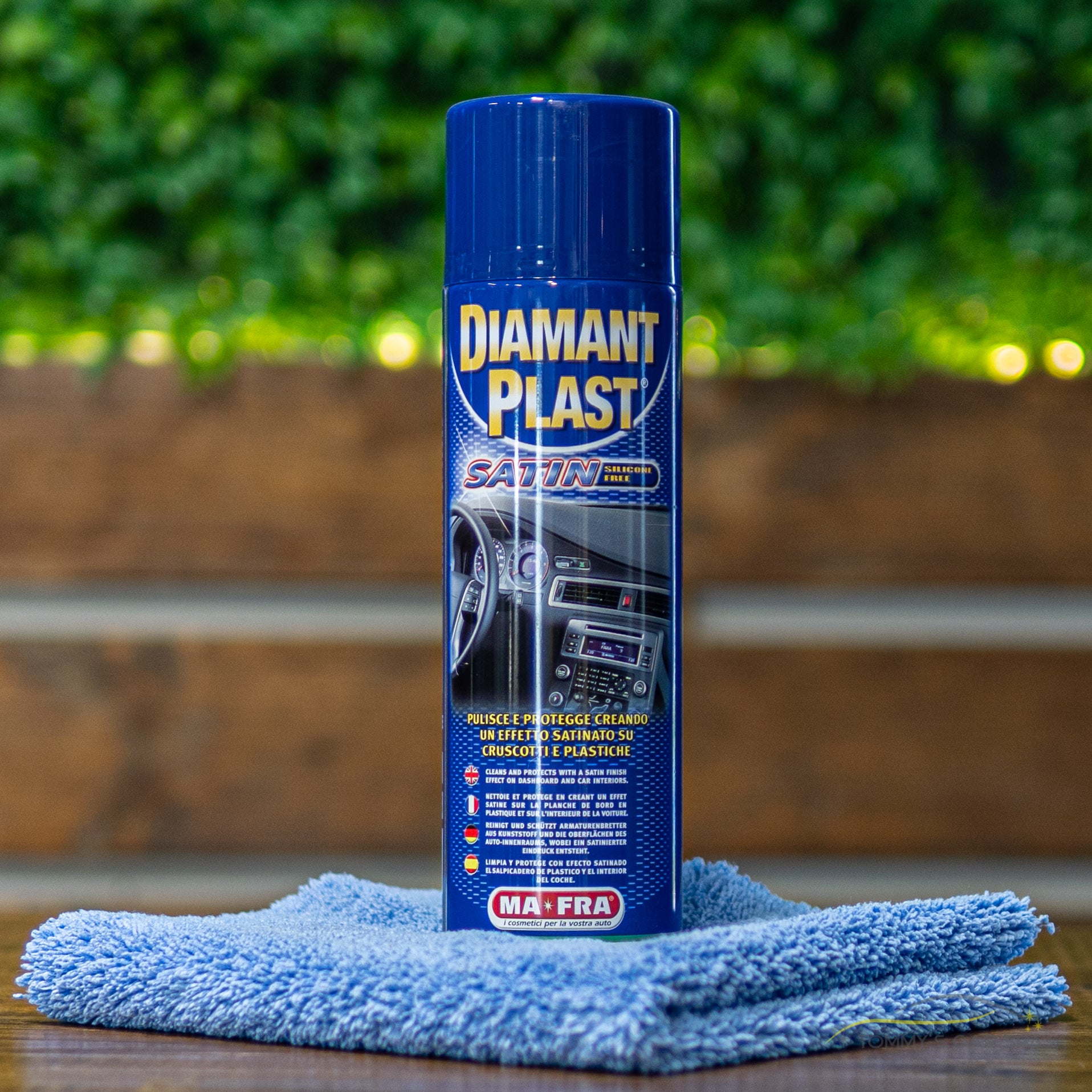 Ma-Fra Diamant Plast Satin, autó műszerfalápoló, 500ml