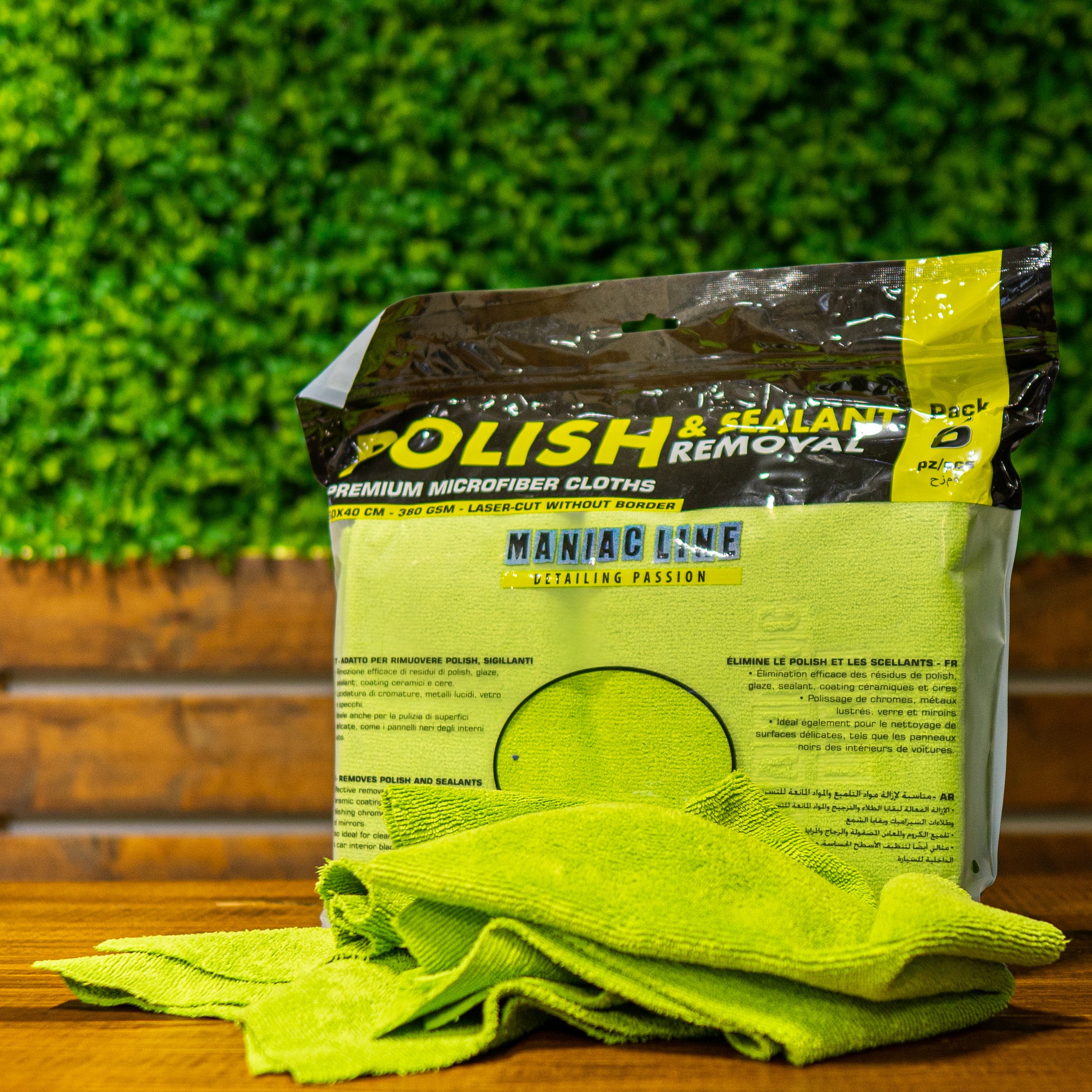 Ma-Fra mikroszálas detailing törlőruha, 6db, 60x40cm