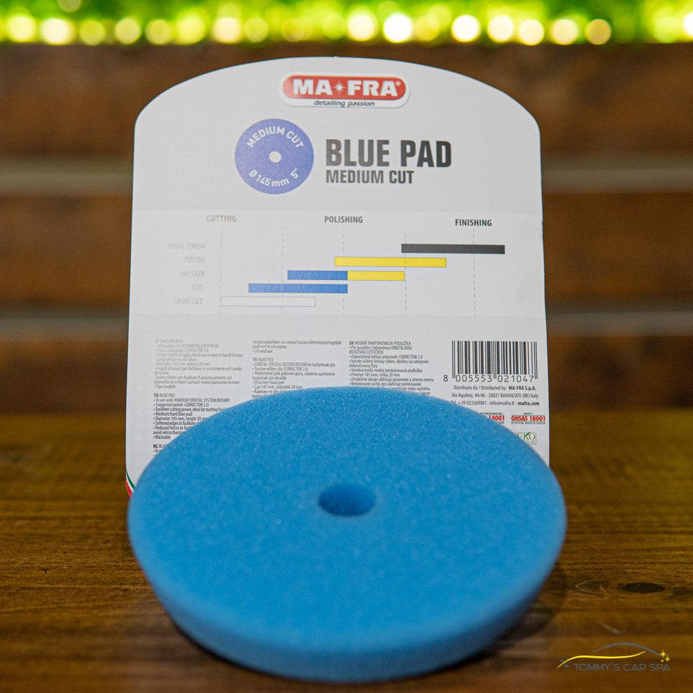Ma-Fra közepes polírkorong L - kék, 1db - tommystore.hu