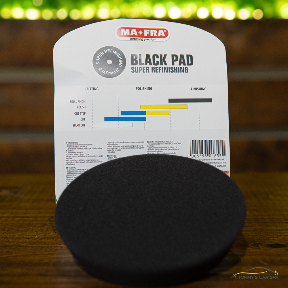 Ma-Fra extra puha polírkorong L - fekete, 1db - tommystore.hu