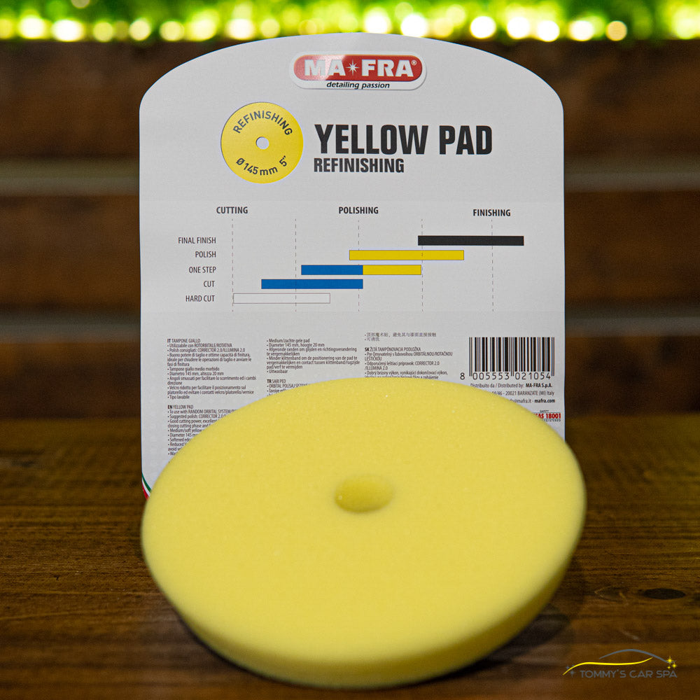 Ma-Fra puha polírkorong L - sárga, 1db - tommystore.hu