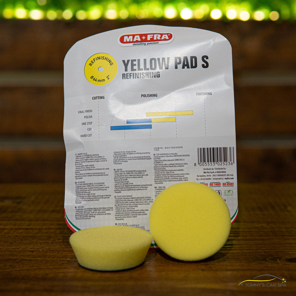 Ma-Fra puha polírkorong S - sárga, 6db - tommystore.hu