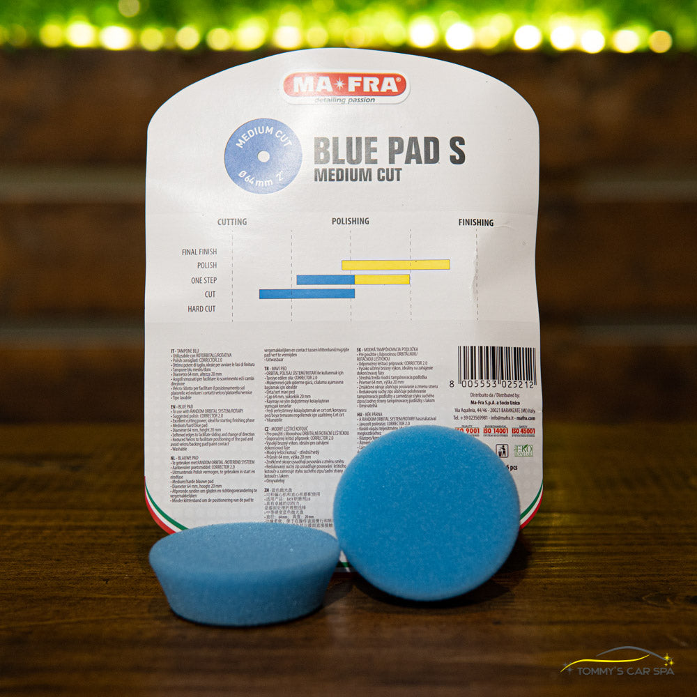Ma-Fra közepes polírkorong S - kék, 6db - tommystore.hu