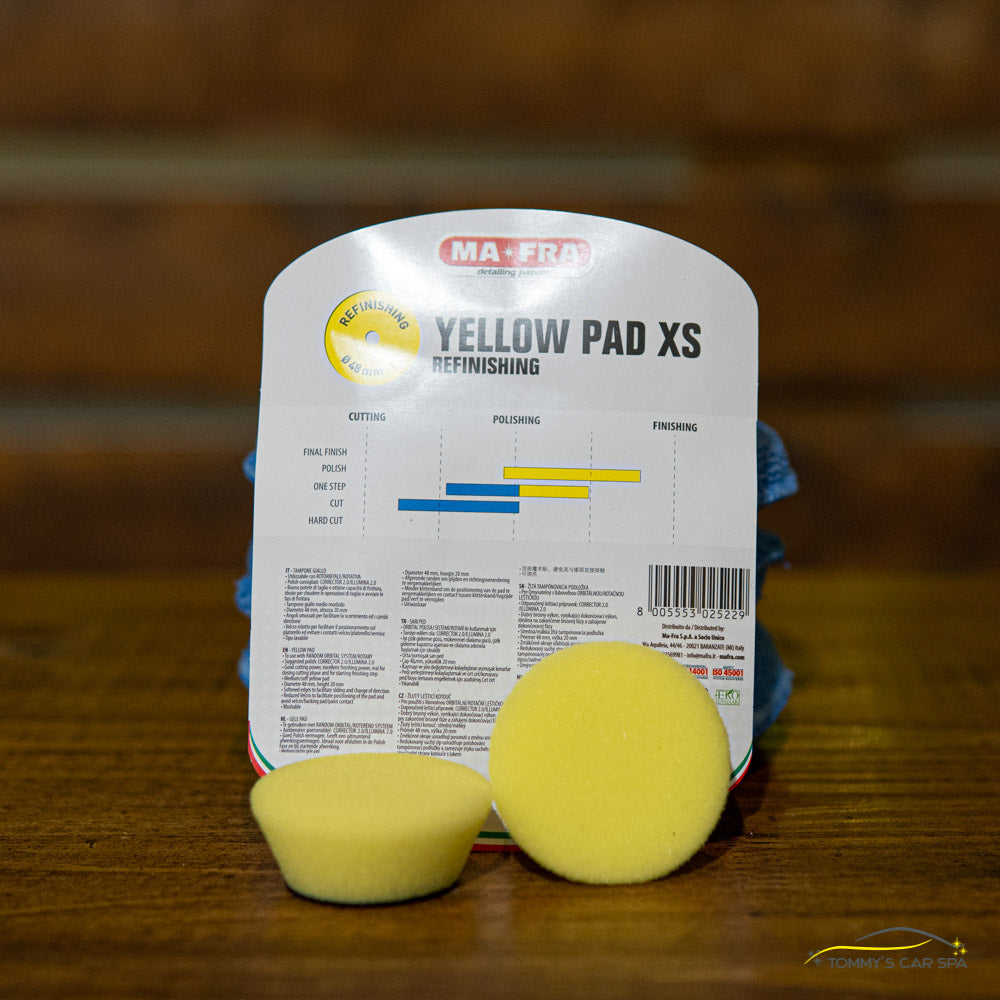 Ma-Fra puha polírkorong XS - sárga, 6db - tommystore.hu