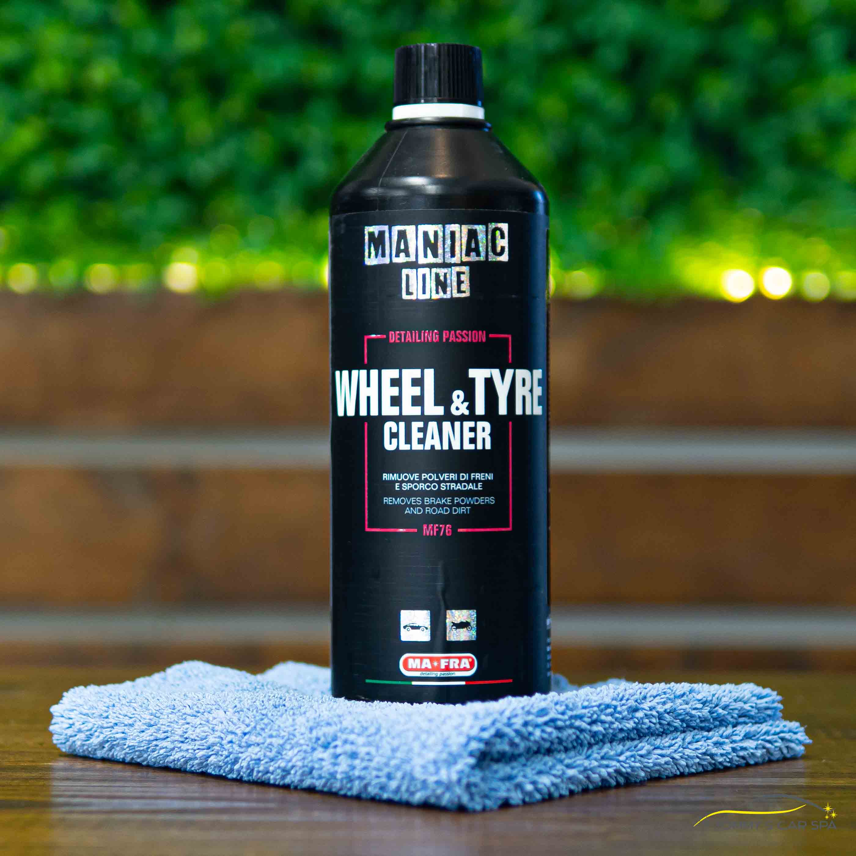 Maniac Line Wheel & Tyre Cleaner, Felni és Gumitisztító, 1000ml