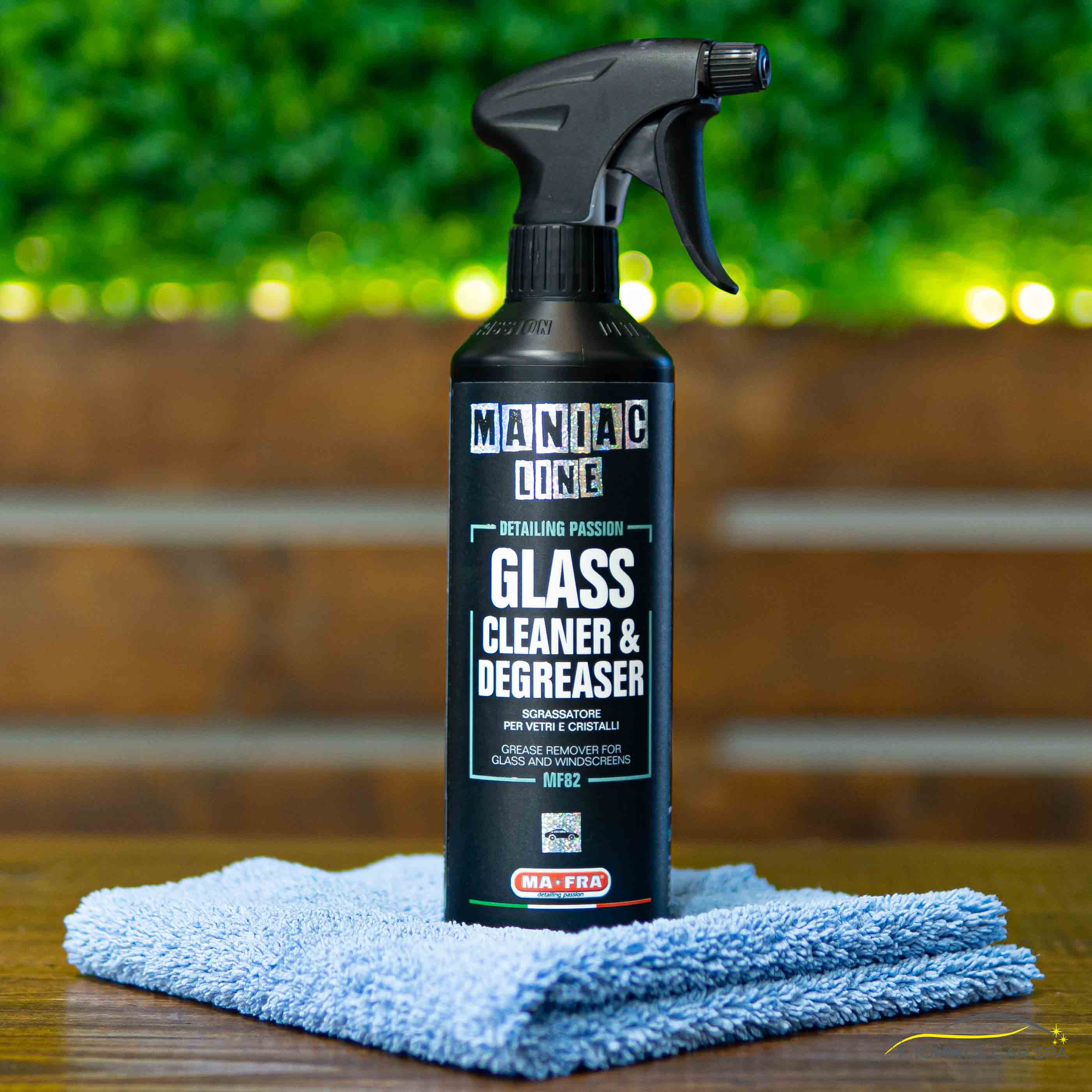 Maniac Line Glass Cleaner & Degreaser, Üvegtisztító és Zsírtalanító, 500ml